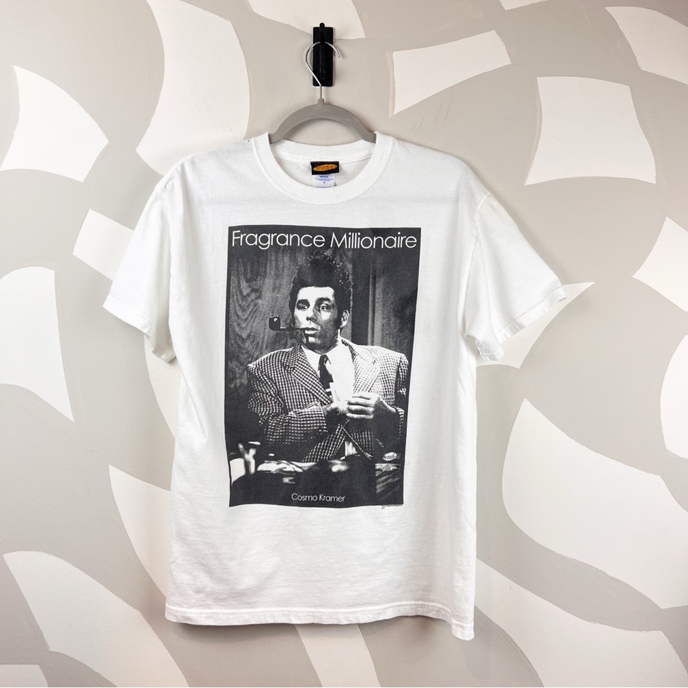 Vintage 1990's Seinfeld Cosmo Kramer Fragrance Millionaire T-Shirt | M